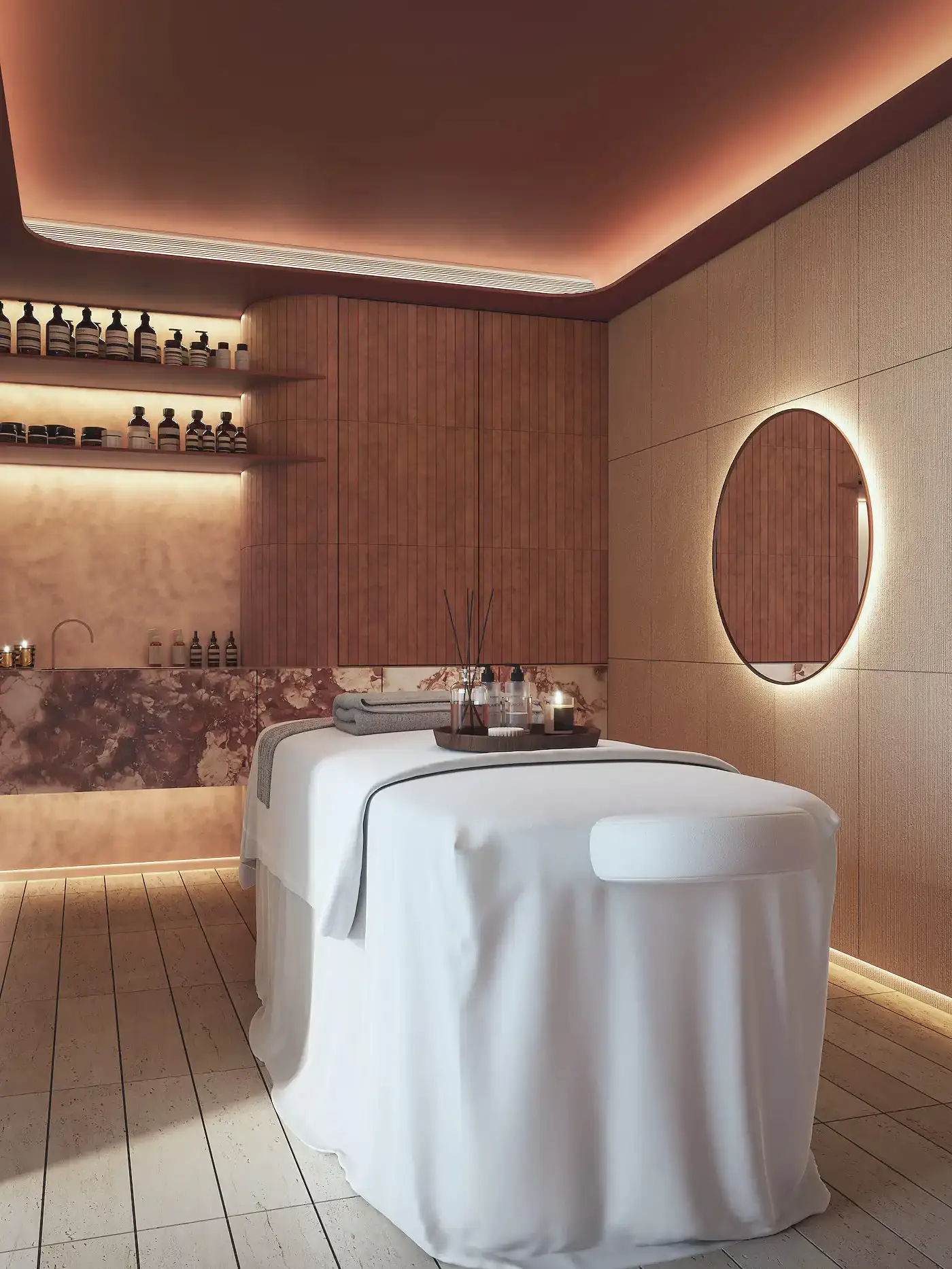 A private treatment suite